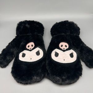 Kuromi Mittens Gloves Sanrio Japanese Goth Punk Cosplay Winter Women Girls